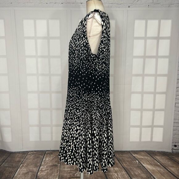 Eliza J Black and White Print Sheath Dress Size 18W - Picture 4 of 9